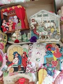 Part Of A Collection of Original Early 1900's Valentines Cards!! Amazing!!