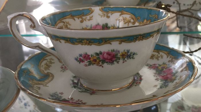 Antique Cup & Saucer Collection from Strauss Family