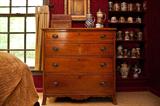 Hepplewhite Cherry Four Drawer Chest