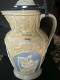 Mettlach Cameo Stein. Part of a 30 Piece Mettlach Stein Collection.