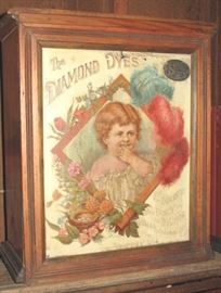 Three original Diamond Dye cabinets, all in good condition.