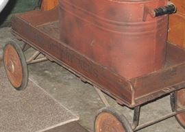 Detroit News child's delivery wagon.