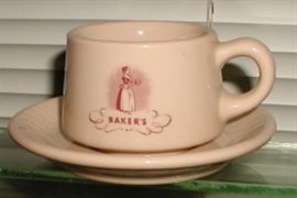 Bakers Cocoa Cup/Saucer