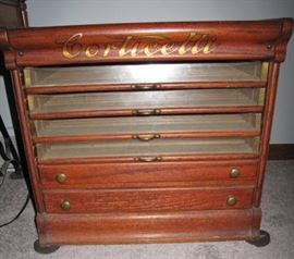 Corticelli spool cabinet with six drawers, a beauty.
