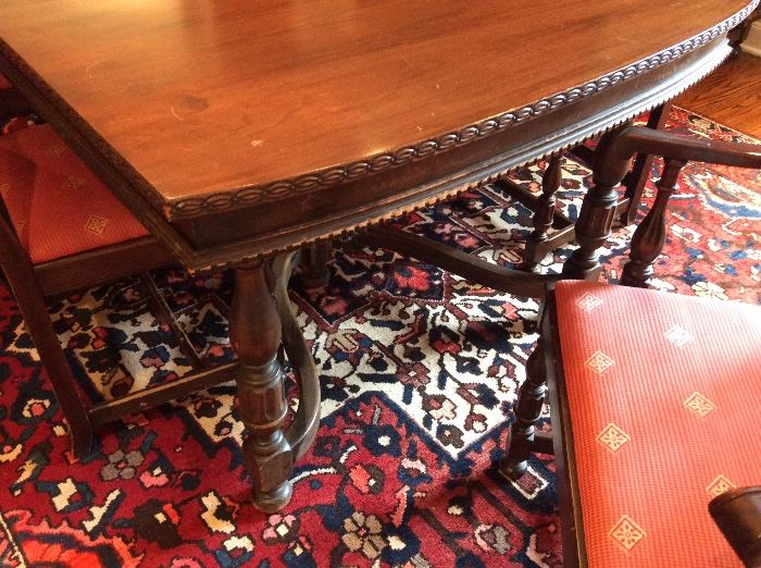 Detail of Dining table