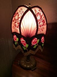 Beaded Vintage Lamp