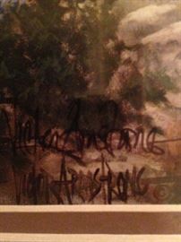 Artist Victor Armstrong