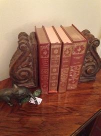 Good looking books and bookends