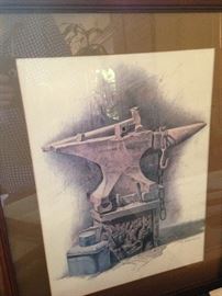 A ship's anchor by Gene Franks