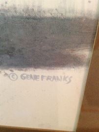 Artist Gene Franks
