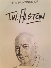 T. W. Alston - interested in drawing since childhood. He took lessons at age 10, but he did little art work until about age 40.