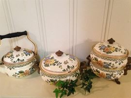 Vintage German ASTA enamel cookware