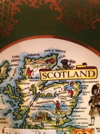 Small plate of Scotland