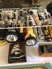 Flashlights and hand tools