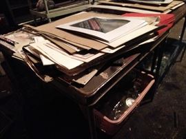 More Art--unframed prints, etc