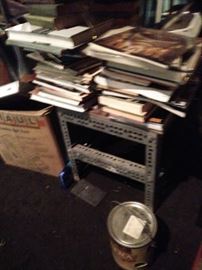 Books, cool table