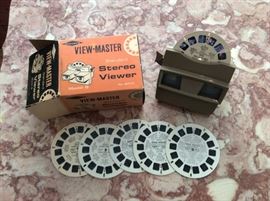 1960's view master w/ reels in a great condition box