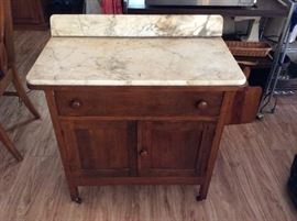Marble top Antique wash stand