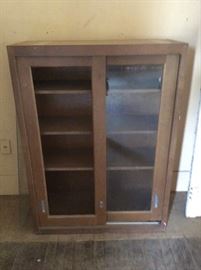 Offered for sale off site. This is a vintage cabinet from LSU Med Center. Price $ 65.00