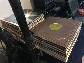 Vintage vinyl records albums