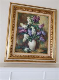 Floral Painting by H. A Volkwei (?)