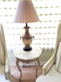 Accent Table & Lamp