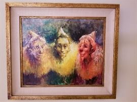 "Clown" Artwork by Loureriga (?)
