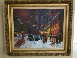 City Street by Robert Blue