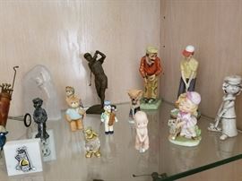 "Golfer" Collectible Decoratives