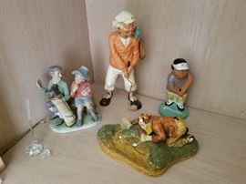 "Golfer" Collectible Decoratives