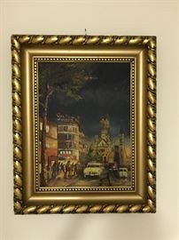 OIL PAINTING SIGNED FROM GERMANY