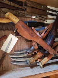 Fillet knife collection