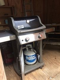 Weber grill,  gently used woth cover
