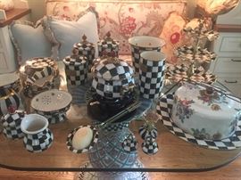 McKenzie Childs - housewares - EXTENSIVE COLLECTION