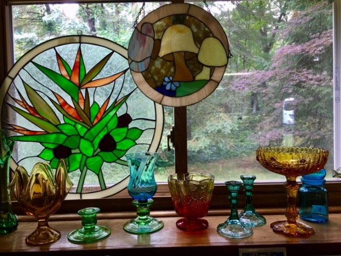 Glassware in a variety of colors! 