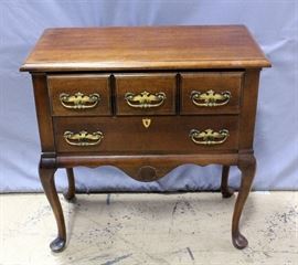 Queen Anne Lowboy, 30"W x 30"H x 16"D