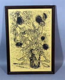 1979 John P Coleman, Kansas City Artist, Signed Print, 14.5"W x 21"H