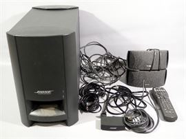 Bose Acoustimass CineMate Digital Home Theater Speaker System, Includes 2 Speakers, Subwoofer, Interface and Power Cables, and Remote