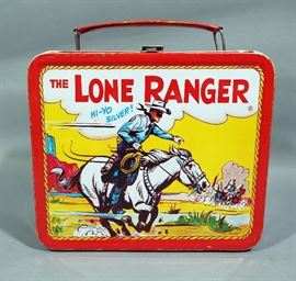 1995 Lone Ranger and Tonto Collectible Metal Lunch Box