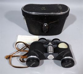Vintage Spalding No. 429822 7x35 Binoculars with Case, Manual and Strap, 578 Ft Light at 1000 Yards