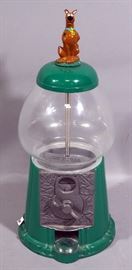 2001 Magic Gumball Warner Bros Scooby Doo Gumball Machine, 15"H