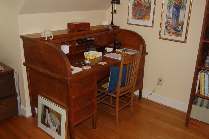 antique roll top desk