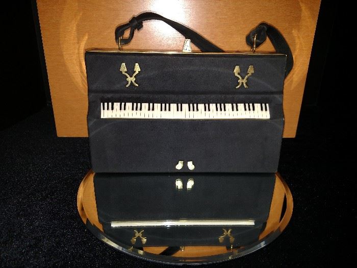 Anne Marie of Paris vintage Piano purse