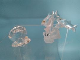 Two Swarovski miniatures