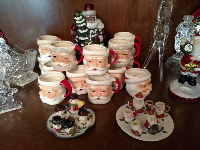 Santa cups