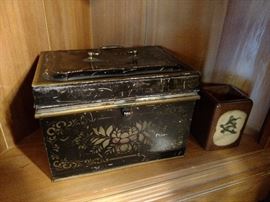 Antique tin