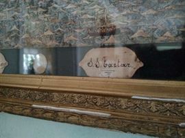 One of the inscriptions on bottom