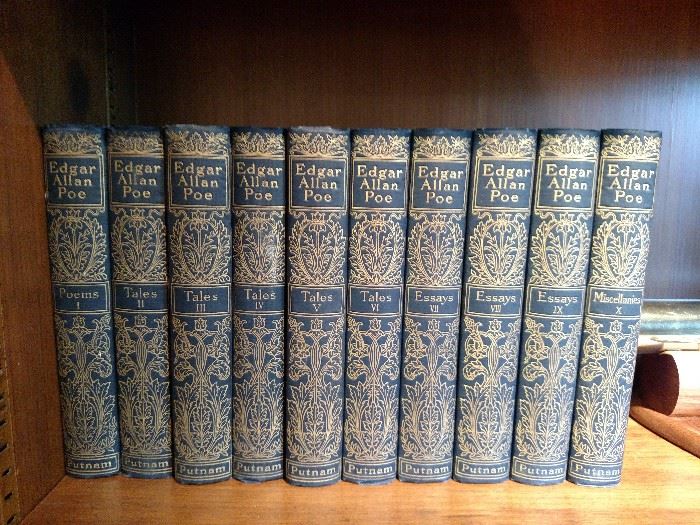 Edgar Allen Poe complete set, 10 volumes