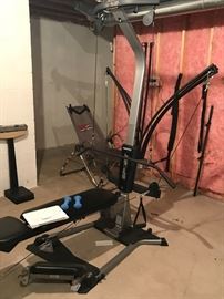 Bowflex and other work out equipment