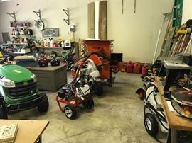 Another view of the contents of the workshop.